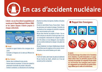 en cas accident nucleaire