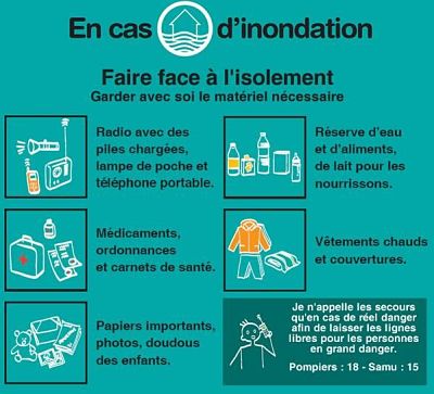 inondation isolement